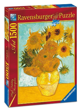 پازل 1500 تکه راونزبرگر مدل sunflowers van gogh