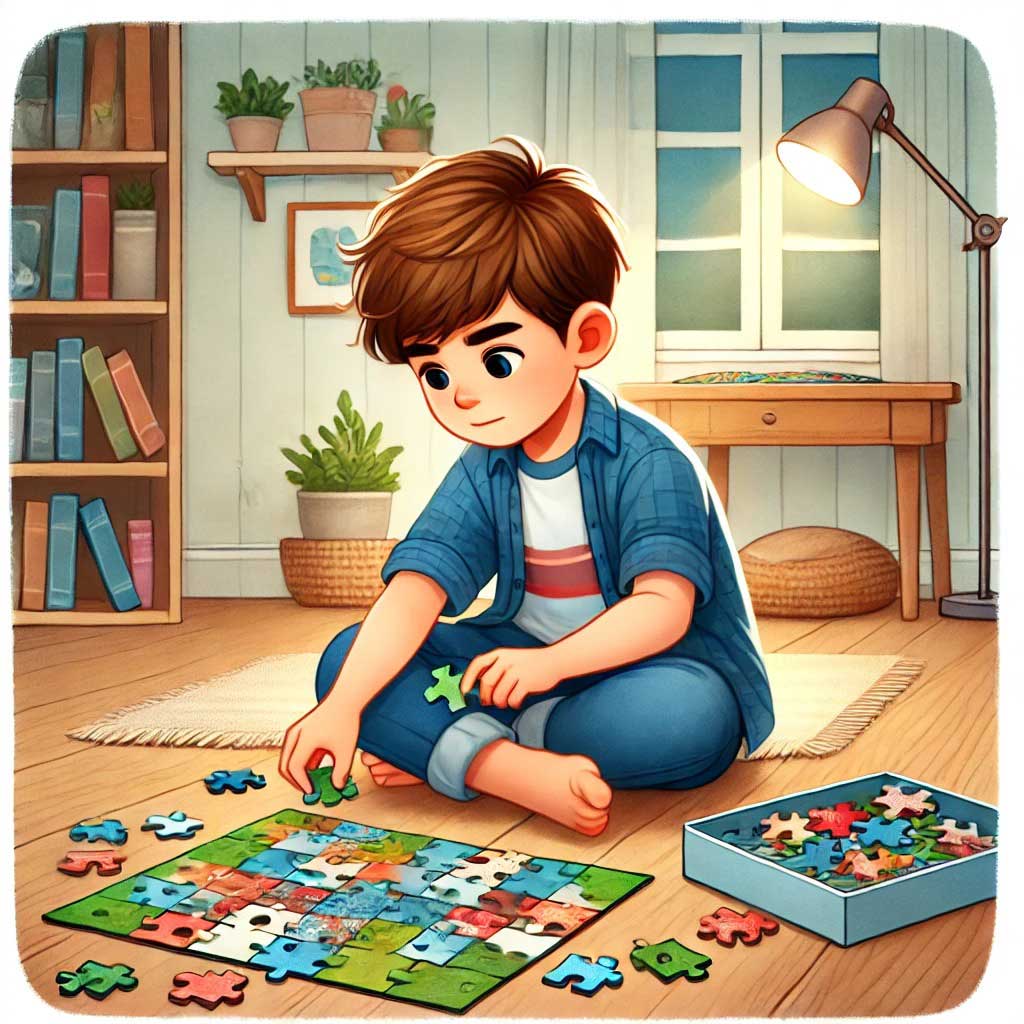 تاثیر حل پازل روی ذهن کودکان